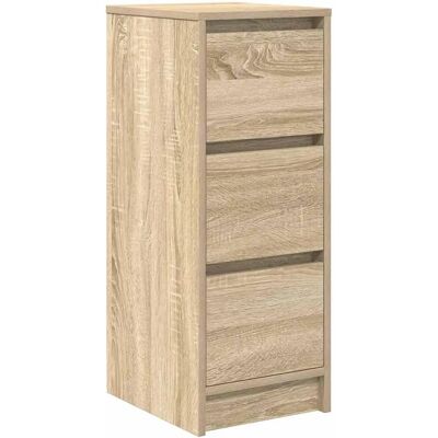 Buffet en Chêne Sonoma vidaXL - Rangement & Matériau Durable - Publicité Buffet en Chêne Sonoma vidaXL - Rangement & Matériau Durable - Publicité