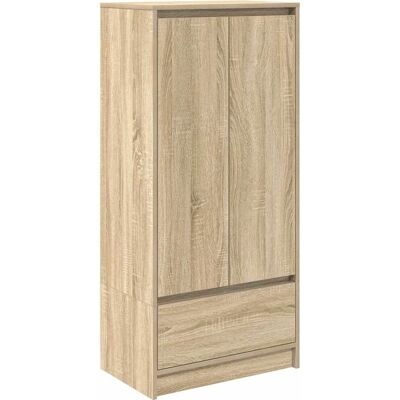 vidaXL Sonoma Eichen Schrank mit Schublade - Aufbewahrungsmöbel vidaXL Sonoma Eichen Schrank mit Schublade - Aufbewahrungsmöbel