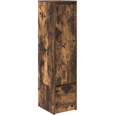 vidaXL Highboard Rauchrinde 29,5x34x119,5 cm Holzwerkstoff vidaXL Highboard Rauchrinde 29,5x34x119,5 cm Holzwerkstoff
