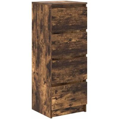 vidaXL Sideboard Rauch Oak 37.5x35x99 cm Engineered Wood vidaXL Sideboard Rauch Oak 37.5x35x99 cm Engineered Wood