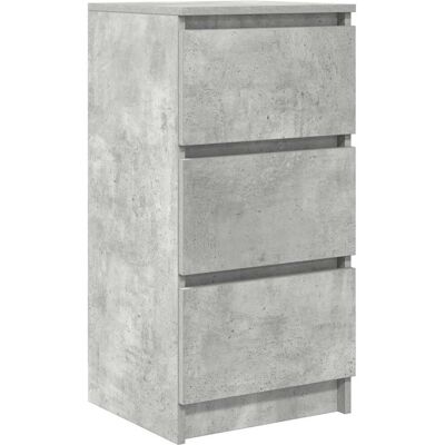 vidaXL Dressoir - Grijs cement 37,5x35x76 cm vidaXL Dressoir - Grijs cement 37,5x35x76 cm