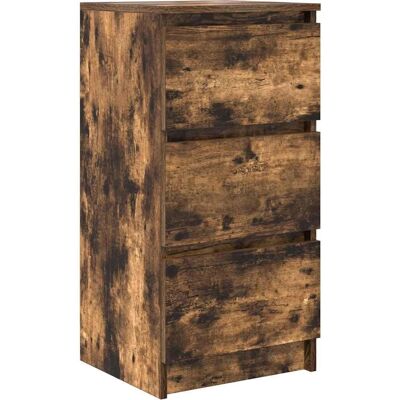 vidaxl 37,5x35x76 cm Räuchereiche Sideboard vidaxl 37,5x35x76 cm Räuchereiche Sideboard