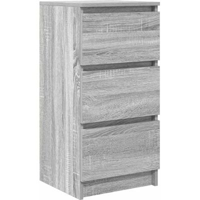 vidaxl Sonoma Grau Sideboard 37,5x35x76 cm Holzwerkstoff vidaxl Sonoma Grau Sideboard 37,5x35x76 cm Holzwerkstoff