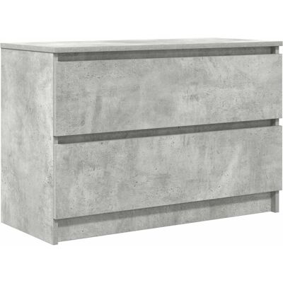 vidaXL TV-Schrank Beton Grau 100x35x54 cm - TV-Schrank vidaXL TV-Schrank Beton Grau 100x35x54 cm - TV-Schrank
