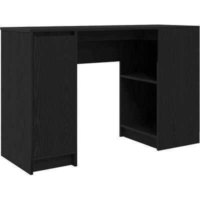vidaXL Black Oak Desk - 120x42x76 cm Office Table vidaXL Black Oak Desk - 120x42x76 cm Office Table