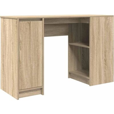 Bureau Sonoma Chêne Vidaxl - Bois Multistrat, 120x42x76cm - Publicité Bureau Sonoma Chêne Vidaxl - Bois Multistrat, 120x42x76cm - Publicité