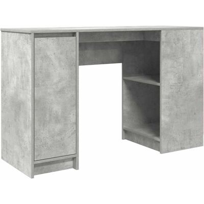 vidaXL Desk Betongrau 120x42x76 cm Wood Composite vidaXL Desk Betongrau 120x42x76 cm Wood Composite