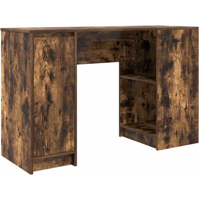 vidaXL Schreibtisch Räuchereiche 120x42x76 cm - Büromöbel vidaXL Schreibtisch Räuchereiche 120x42x76 cm - Büromöbel