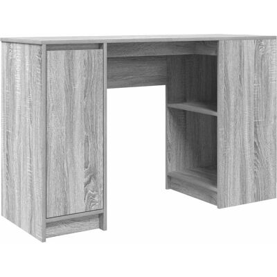 Vidaxl Sonoma Gray Desk - Durable engineered wood - 120x42x76cm Vidaxl Sonoma Gray Desk - Durable engineered wood - 120x42x76cm