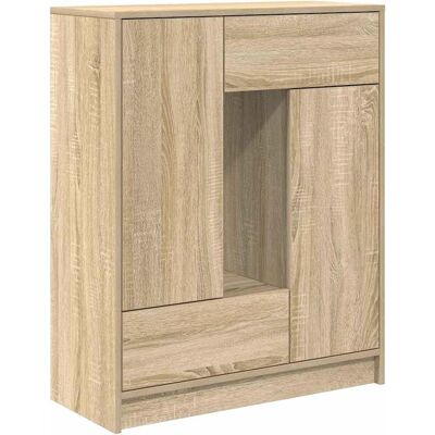 vidaXL Sonoma-Eiche Sideboard - Vielseitige Aufbewahrung vidaXL Sonoma-Eiche Sideboard - Vielseitige Aufbewahrung