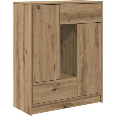 vidaXL Sideboard Artisan-Eiche 73x31x90 cm Braun - Sideboard vidaXL Sideboard Artisan-Eiche 73x31x90 cm Braun - Sideboard