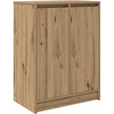 vidaXL Rustik Eichen-Schuhschrank - Schuhaufbewahrung vidaXL Rustik Eichen-Schuhschrank - Schuhaufbewahrung