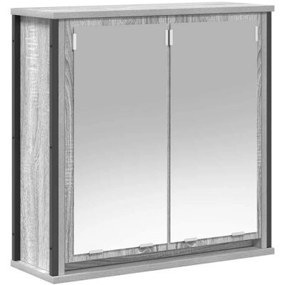 vidaXL Bad-Wandschrank mit Spiegel - Badezimmer Wandmöbel vidaXL Bad-Wandschrank mit Spiegel - Badezimmer Wandmöbel