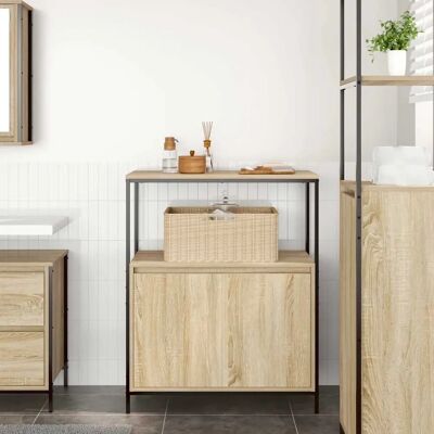 vidaXL Sonoma Eiche Badezimmer-Schrank - Aufbewahrung & Organisation vidaXL Sonoma Eiche Badezimmer-Schrank - Aufbewahrung & Organisation
