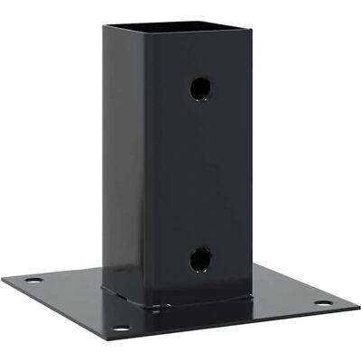 vidaXL Pfostenträger Quadrat - 4 Stk. - 71x71 mm - Stahl vidaXL Pfostenträger Quadrat - 4 Stk. - 71x71 mm - Stahl