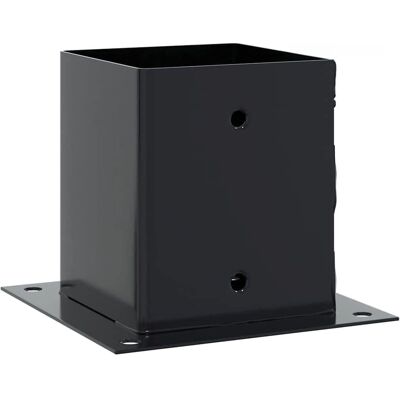 vidaXL Pfostenträger - 121x121 mm - Quadrat - Anthrazit - 12 st vidaXL Pfostenträger - 121x121 mm - Quadrat - Anthrazit - 12 st