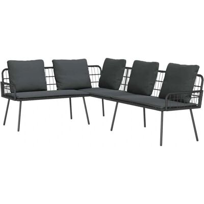 Ensemble de Canapé Exterieur vidaXL - Mobilier de Jardin Moderne - Publicité Ensemble de Canapé Exterieur vidaXL - Mobilier de Jardin Moderne - Publicité