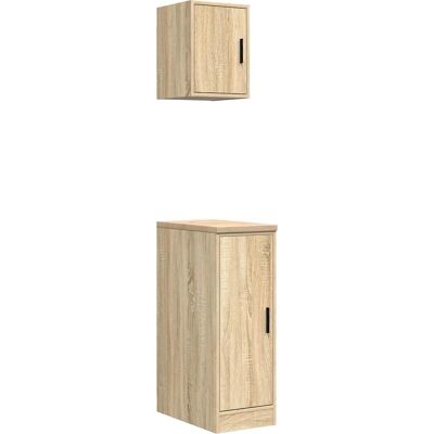 vidaXL Sonoma Eg Garage Skabe - Garage Cabinets vidaXL Sonoma Eg Garage Skabe - Garage Cabinets