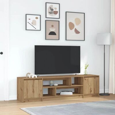 Vidaxl Eichen-TV-Schrank mit Stauraum - TV Schrank Vidaxl Eichen-TV-Schrank mit Stauraum - TV Schrank