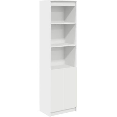 vidaXL Højskab Hvid 50cm - Opbevaring & Decor vidaXL Højskab Hvid 50cm - Opbevaring & Decor