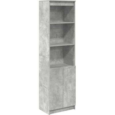vidaXL Highboard Concrete Grey - Highboard vidaXL Highboard Concrete Grey - Highboard