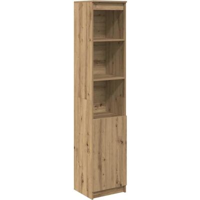 vidaXL Black Oak Highboard 70x35x180 cm - Highboard vidaXL Black Oak Highboard 70x35x180 cm - Highboard