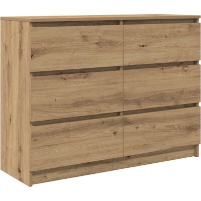 vidaXL Artisan Eiche Sideboard - Aufbewahrungsschrank vidaXL Artisan Eiche Sideboard - Aufbewahrungsschrank