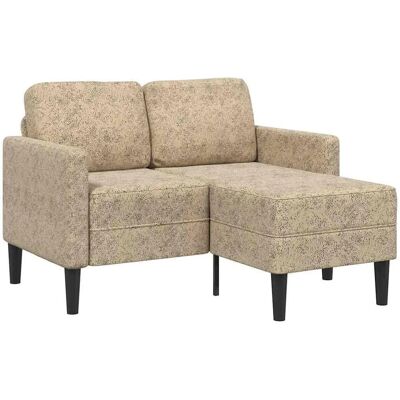 vidaXL L-formet 2-personers sofa med chaiselongue vidaXL L-formet 2-personers sofa med chaiselongue