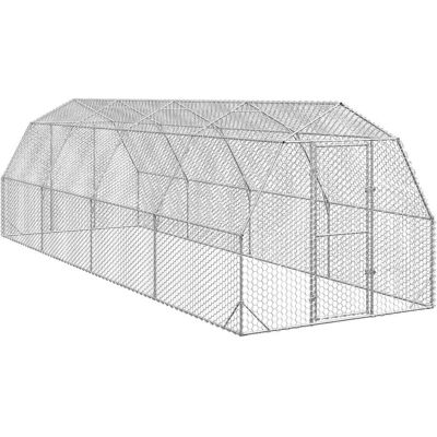 vidaXL Kyllingeindhegning 2,5x8x2,25 m Stål Galvaniseret - Hønsehus vidaXL Kyllingeindhegning 2,5x8x2,25 m Stål Galvaniseret - Hønsehus