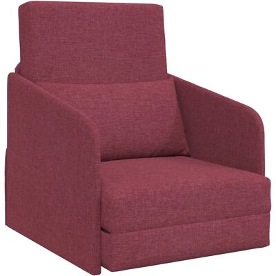Vidaxl Red Wine 65x80x83 cm Sofa Bed - Interior Vidaxl Red Wine 65x80x83 cm Sofa Bed - Interior