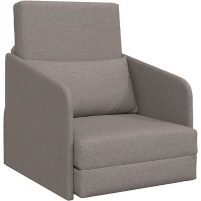 Vidaxl - Sofa Bed 2-in-1 Taupe 65x80x83 cm Fabric - Sofa Bed Vidaxl - Sofa Bed 2-in-1 Taupe 65x80x83 cm Fabric - Sofa Bed