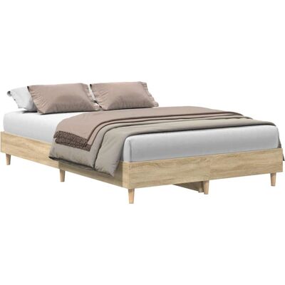 VidaXL 861032 Sengestel - Sonoma Eg - Sengramme VidaXL 861032 Sengestel - Sonoma Eg - Sengramme