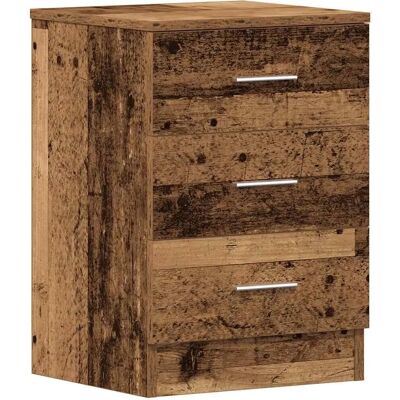 vidaXL 1/2x Nachttisch Alte Holz - Nachttisch vidaXL 1/2x Nachttisch Alte Holz - Nachttisch