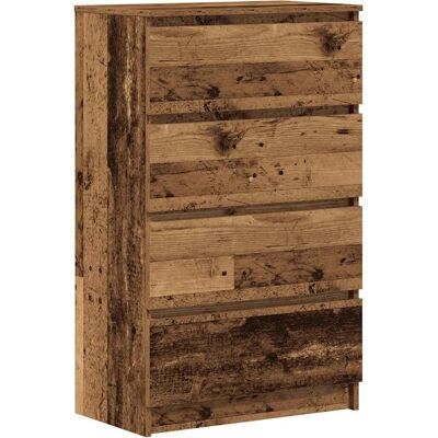 vidaXL Dressoir - Vintage Houtopslag - Zijkast vidaXL Dressoir - Vintage Houtopslag - Zijkast