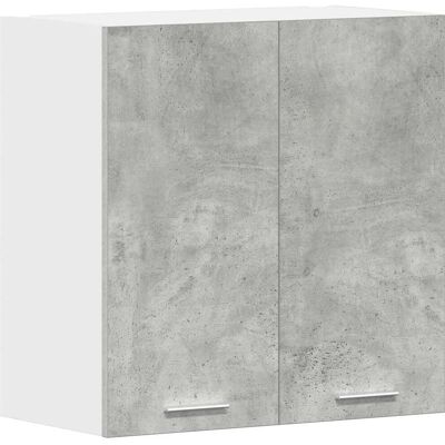 vidaXL Küchen-Wandregal - Concrete Grey - 60x31x60 cm - Wandregal vidaXL Küchen-Wandregal - Concrete Grey - 60x31x60 cm - Wandregal