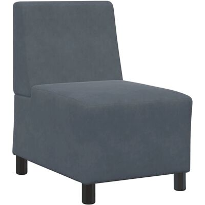 vidaXL Sessel Dunkelgrau 55cm - Sofa vidaXL Sessel Dunkelgrau 55cm - Sofa