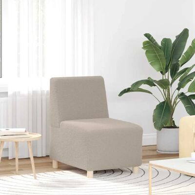 VIDAXL Fauteuil - Tissu ressemblant à la laine, Gris clair - Publicité VIDAXL Fauteuil - Tissu ressemblant à la laine, Gris clair - Publicité