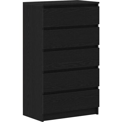 vidaXL Rovere Nero 60x36x103 cm Skab - Chest of Drawers vidaXL Rovere Nero 60x36x103 cm Skab - Chest of Drawers