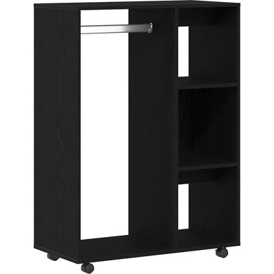 vidaXL Garderobe - Sort eg - 80x40x110 cm vidaXL Garderobe - Sort eg - 80x40x110 cm
