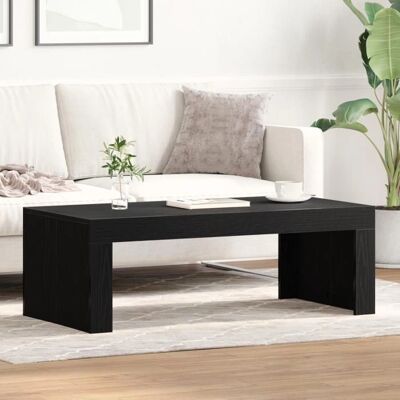 vidaXL Schwarzer Couchtisch 102x50x35 cm - Coffee Table vidaXL Schwarzer Couchtisch 102x50x35 cm - Coffee Table