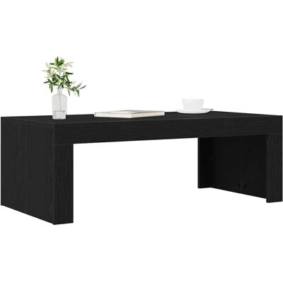 vidaXL Table Basse Noire 102x50x35 cm - Table Basse vidaXL Table Basse Noire 102x50x35 cm - Table Basse