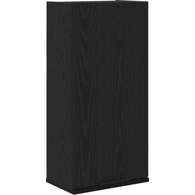 vidaXL Wall Cabinet Black Oak 32x20x67cm vidaXL Wall Cabinet Black Oak 32x20x67cm