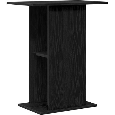 vidaXL Aquariumsständer Schwarz Eichen-Optik 60,5x36x72,5 cm - Aquariumständer vidaXL Aquariumsständer Schwarz Eichen-Optik 60,5x36x72,5 cm - Aquariumständer