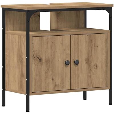 vidaXL Bathroom Cabinet Artisan-Eiche 60x30x60 cm Wooden vidaXL Bathroom Cabinet Artisan-Eiche 60x30x60 cm Wooden
