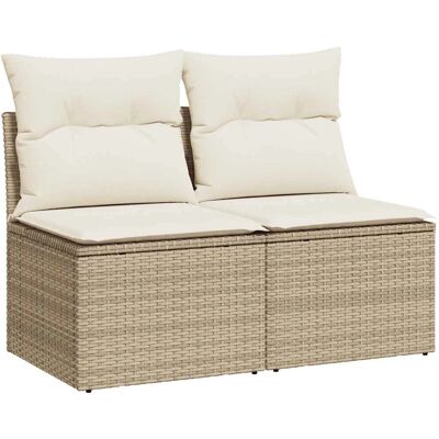 vidaXL 3325244 outdoor furniture set - Beige - Garden Sofa Set vidaXL 3325244 outdoor furniture set - Beige - Garden Sofa Set