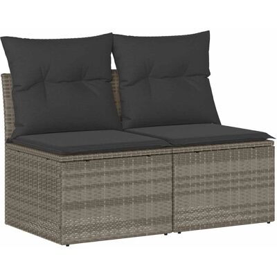 vidaXL 3325248 Gartensofa-Set mit Kissen - Gartenmöbel vidaXL 3325248 Gartensofa-Set mit Kissen - Gartenmöbel