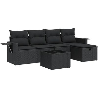 vidaXL Gartenmöbel-Set - Langlebiges Synthetisches Rattan, Modular, Wasserdicht vidaXL Gartenmöbel-Set - Langlebiges Synthetisches Rattan, Modular, Wasserdicht
