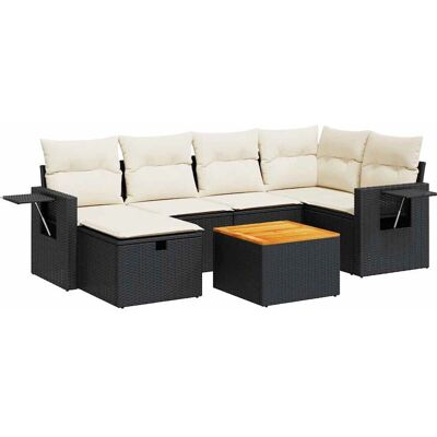 VidaXL 3325815 outdoor furniture set - Wetterbeständiges PE-Rattan, Stauraum, Modular VidaXL 3325815 outdoor furniture set - Wetterbeständiges PE-Rattan, Stauraum, Modular