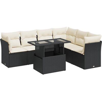 VidaXL Outdoor-Möbelset - Langlebig, UV-beständig, mit Stauraum VidaXL Outdoor-Möbelset - Langlebig, UV-beständig, mit Stauraum