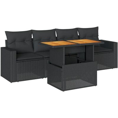 vidaXL 3326981 Outdoor-Möbelset - Langlebiges Synthetisches Rattan - Modulares Design vidaXL 3326981 Outdoor-Möbelset - Langlebiges Synthetisches Rattan - Modulares Design